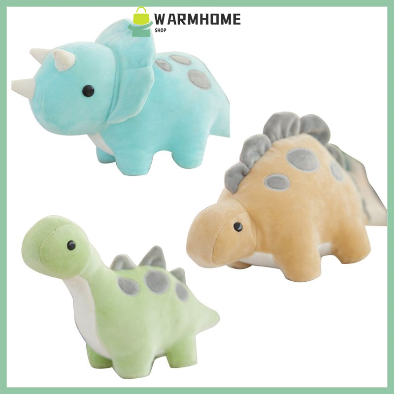 Cute Little dinosaur doll Plush Toy Stuffed Animal Doll Sofa Car Pillow triceratops long-necked dragon stegosaurus dolls