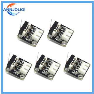 Qj อุปกรณ์เสริมเครื่องพิมพ์ 3D X / Y / Z Axis End Stop Limit สวิทช์ 3Pin N / O N / C สําหรับ Cr-10 Series Ender-3 5 ชิ้น