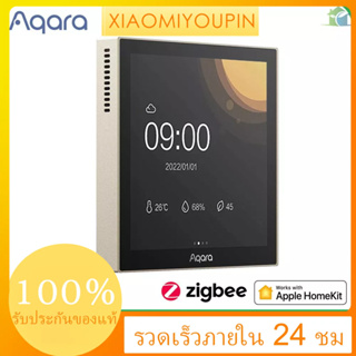 Yo Aqara แผงสวิตช์อัจฉริยะ S1 Zigbee 3.0 หน้าจอสัมผัส 3.95 นิ้ว AI จดจําท่าทาง ควบคุมด้วยเสียง สําหรับบ้าน