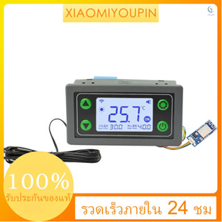 เทอร์โมสแตทอัจฉริยะ หน้าจอ LCD ดิจิทัล ควบคุมผ่านแอพ ควบคุมอุณหภูมิ Wifi รีเลย์ 30A ในตัว พร้อมตัวตั้งเวลา และปิดเครื่อง อุณหภูมิสูง และต่ํา