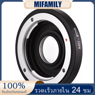 แหวนอะแดปเตอร์เมาท์เลนส์ MD-EOS พร้อมเลนส์แก้ไข สําหรับเลนส์ Minolta MD เพื่อให้พอดีกับกล้อง EOS EF Focus Infinity