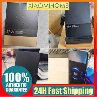 Miho Xiaomi 55W เครื่องชาร์จไร้สาย แนวตั้ง ชาร์จเร็ว ระบายความร้อนด้วยอากาศ รองรับการชาร์จอย่างรวดเร็ว สําหรับ Xiaomi 10