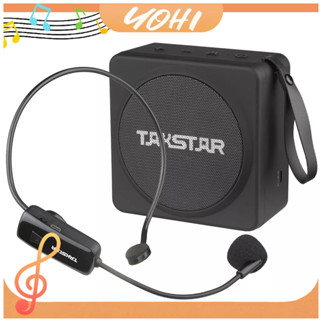 Takstar เครื่องขยายเสียงไร้สาย แบบพกพา พลังงานสูง ขนาดเล็ก ชาร์จได้ สําหรับครู UHF เครื่องเล่น MP3 และวิทยุ FM ไร้สาย