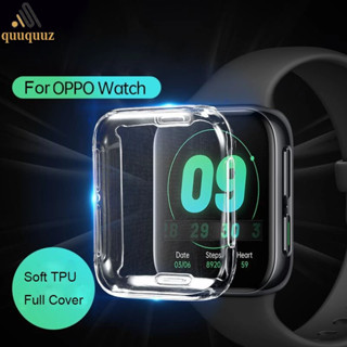 เคสนาฬิกา ชนิด Tpu สีใส สำหรับ Oppo Watch ขนาด 41 มม. 46 มม.