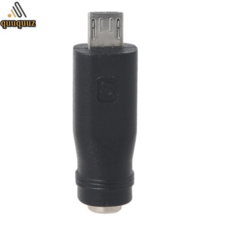 Quu Micro Usb To Dc Micro Usb Male To Dc 5.5X2.1มม.Dc Female อะแดปเตอร์แจ็คเชื่อมต่อสายเคเบิ้ลสําหรับโทรศัพท์มือถือ