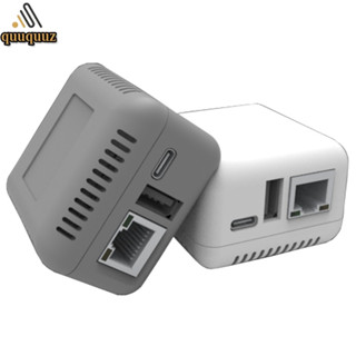 USB 2.0 Port Fast 10/100Mbps Print Server RJ45 LAN Port WiFi USB Print Server