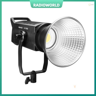 R2di NiceFoto LV-1500B ไฟวิดีโอ LED 150W พลังงานสูง 5600K±200K หรี่แสงได้ กระจายความร้อน CRI96+ TLCI97 64900LUX พร้อมเมาท์โบเวน 6 FX