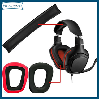 Blg ชุดหูฟังแผ่นฟองน้ําคาดศีรษะสําหรับ Logitech - G331G332 G432 G431 G430 G230 G231 G930