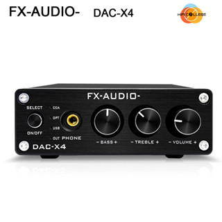 Fx-audio- เครื่องขยายเสียงหูฟัง DAC-X4 USB DAC MAX97220 5V1A