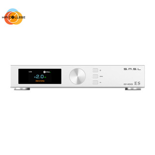 Smsl D400ES Lossless ตัวถอดรหัสบลูทูธ HiFi Fever MQA Balanced Pure Decoder ES9039MS Pro high-end Fever DAC DSD512 Hard Solution The New Third-Generation XMOS XU-316 (พร้อมรีโมตคอนโทรล)