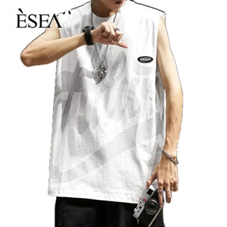 ESEA เสื้อกั๊กผู้ชาย เสื้อกั๊กผ้าฝ้ายแท้ เทรนด์แฟชั่น เสื้อกั๊กผู้ชายแบบสบาย ๆ พร้อมเสื้อกั๊กกีฬาใหม่