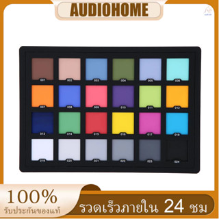 Andoer การ์ดทดสอบ 24 สีสําหรับการทดสอบการแก้ไขสี HOT 1