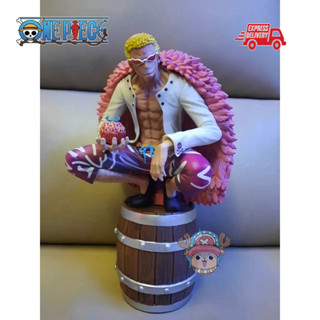 วันพีซ 7 เทพโจรสลัด ดองกี้โฮเต้ โดฟลามิงโก โมเดล โมเดลฟิกเกอร์ One Piece Qiwuhai Xiaotang Doflamingo แบบสองหัว สําหรับตกแต่ง