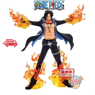 วันพีซ หมวกฟาง โมเดล One Piece 4 จักรพรรดิ  เอส โมเดลฟิกเกอร์ One Piece Ace Four Emperors ของเล่นสําหรับเด็ก