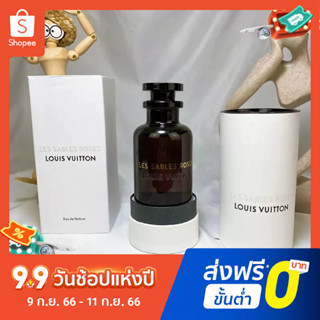 【แถม - น้ำหอม 2 ml】Lv limited black bottle Saab rose น้ําหอม EDP น้ําหอมติดทนนาน 100 มล.