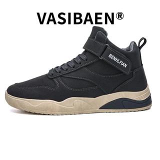 VASIBAEN ใหม่เวอร์ชั่นเกาหลีอินเทรนด์ผู้ชายสบายๆกีฬารองเท้าผ้าใบแฟชั่นสบาย