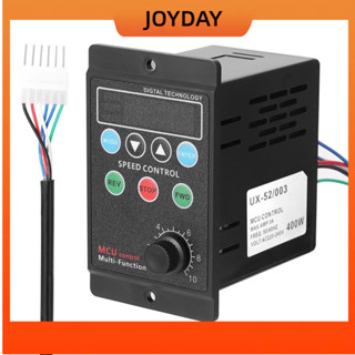 Joyday มอเตอร์ควบคุมความเร็วมอเตอร์ควบคุมความเร็ว 400W Ac220V มัลติฟังก์ชั่น