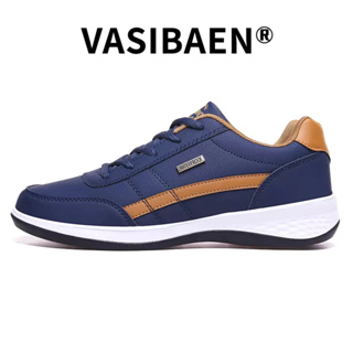 Vasibaen ใหม่ รองเท้าผ้าใบลําลอง หนัง ระบายอากาศ สไตล์เกาหลี เหมาะกับการเล่นกีฬา แฟชั่นฤดูร้อน ฤดูใบไม้ร่วง สําหรับผู้ชาย 2023