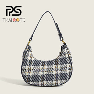 【THAI OOTD】กระเป๋าสะพายไหล่ ใต้วงแขน หนัง PU ขนาดเล็ก แฟชั่นสําหรับผู้หญิง