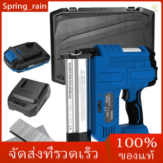 เครื่องยิงตะปูไร้สาย 2 in 1 ใช้แบตเตอรี่ 18 เกจ 2.0Ah 1x2.0Ah ที่ชาร์จแบตเตอรี่ 1x2A 1 ชิ้น และคลิป 1 ชิ้น