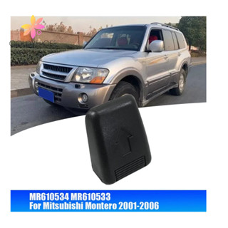 Mr610534 คันโยกลูกบิดปรับเอนหลัง สําหรับ Mitsubishi Montero 2001-2006 Gen3 2Nd 3Rd610533 อะไหล่สวิตช์ปุ่มกด สีดํา