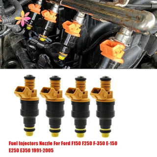 หัวฉีดน้ํามันเชื้อเพลิงรถยนต์ 0280150939 สําหรับ 1991-2005 Ford F150 F250 F-350 E-150 E250 E350 5.0 5.8 4.6 5.4 0280150943