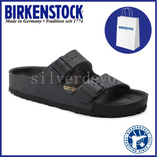 Birkenstock รองเท้าแตะ คอลเลคชั่นสีดำทั้งหมด รองเท้าผู้ชาย Birkenstock รองเท้าผู้หญิง Arizona Classic สีดำ