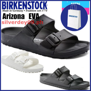 【พร้อมส่ง】Birkenstock Arizona รองเท้าแตะ EVA สีดํา สําหรับผู้ชาย และผู้หญิง