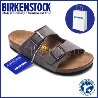 Daigou Birkenstock Birkenstock รองเท้าแตะ สีเทา สไตล์คลาสสิก