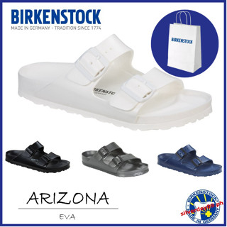 【พร้อมส่ง】Birkenstock Arizona รองเท้าแตะ EVA สําหรับผู้ชาย และผู้หญิง สีดํา 42