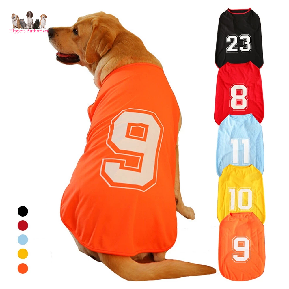 เสื้อกีฬาบาสเก็ตบอล ระบายอากาศ แบบแห้งเร็ว ขนาดใหญ่ ไซซ์ XXL-7Xl แฟชั่นฤดูร้อน สําหรับสัตว์เลี้ยง สุนัข