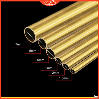 ท่อทองแดงทองเหลือง od 2/3/6/8 มม. 300/200 มม. สําหรับโมเดล