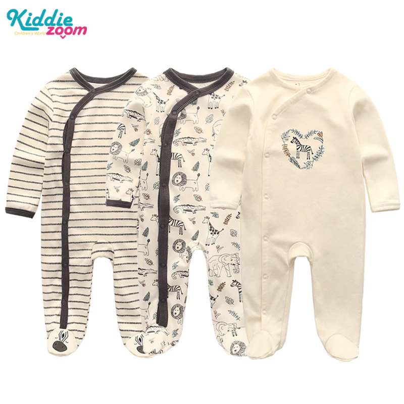 Kiddiezoom เสื้อคลุมเด็กแขนยาวระบายอากาศพร้อมมือและเท้า