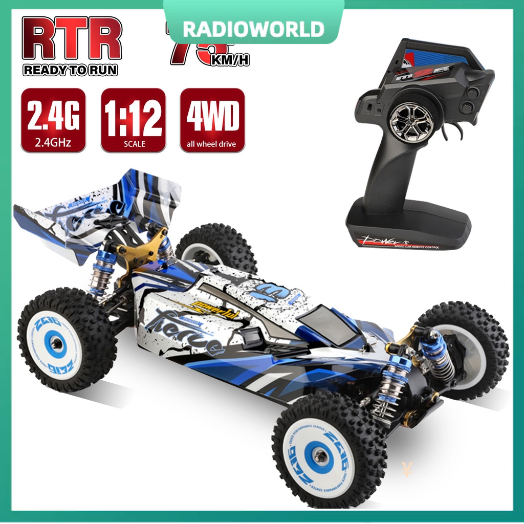 Rw WLtoys 104001-284131 RC Car 1/16 RC Drift Car 2.4GHz Alloy High Speed RC Car RC Race Car Gift for Kids