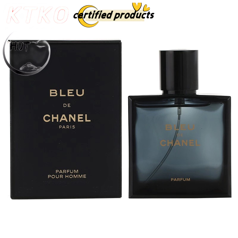 ต้นฉบับ 100% ~Chanel Blue น้ําหอมผู้ชาย ตัวอักษรสีทอง 100 มล.