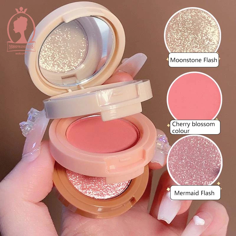 PP MISS LARA Blusher&Hilight 3ชั้น