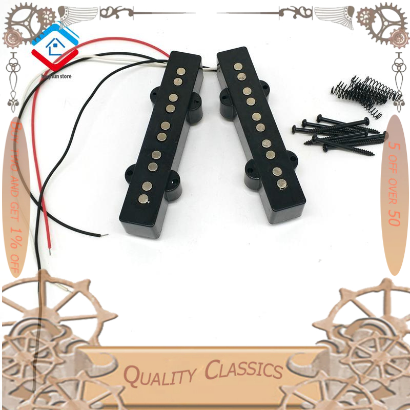 Ceramic Open Style 5 String JB Bass Pickup for JB Style Bass Guitar Parts
