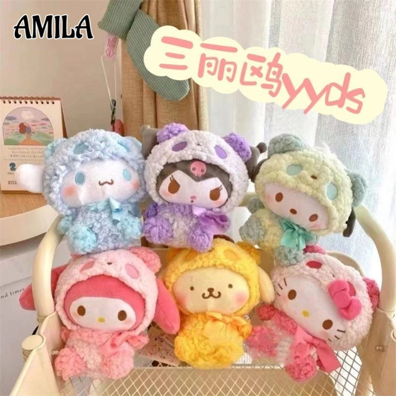AMILA SANRIO จี้ตุ๊กตาการ์ตูน Kuromi Melody Cinnamon Dog น่ารัก สไตล์ญี่ปุ่น