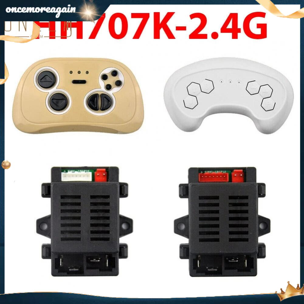 【ONCEMOREAGAIN】HH707K-2.4G 6V 12V Receiver for Children Electric Car 2.4G Bluetooth Transmitter