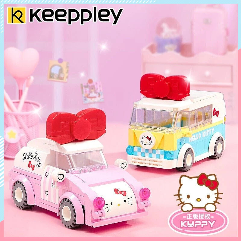 Keeppley บล็อกตัวต่อเลโก้ รูปเฮลโลคิตตี้น่ารัก ขนาดเล็ก 12 ซม. ของเล่นสําหรับเด็กผู้หญิง