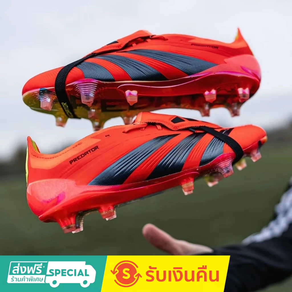 Predator 30th Anniversary Limited Edition 2024 รองเท้าฟุตบอล กันลื่น ทนต่อการเสียดสี สําหรับผู้ชาย ไซซ์ 39-45