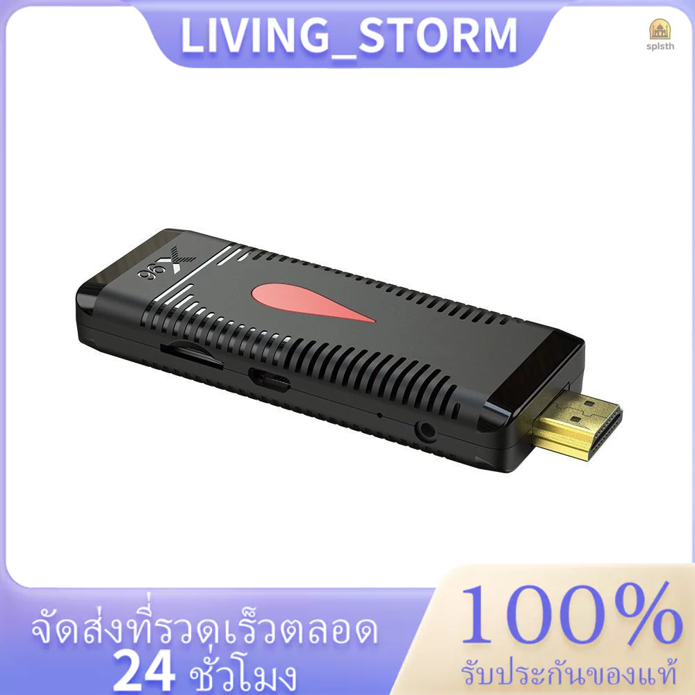 X96 S400 ทีวีสติ๊ก 4k กล่องสมาร์ททีวี Dongle 2.4G Wifi Mini TV Stick Android 10 TV Dongle 1G / 8G