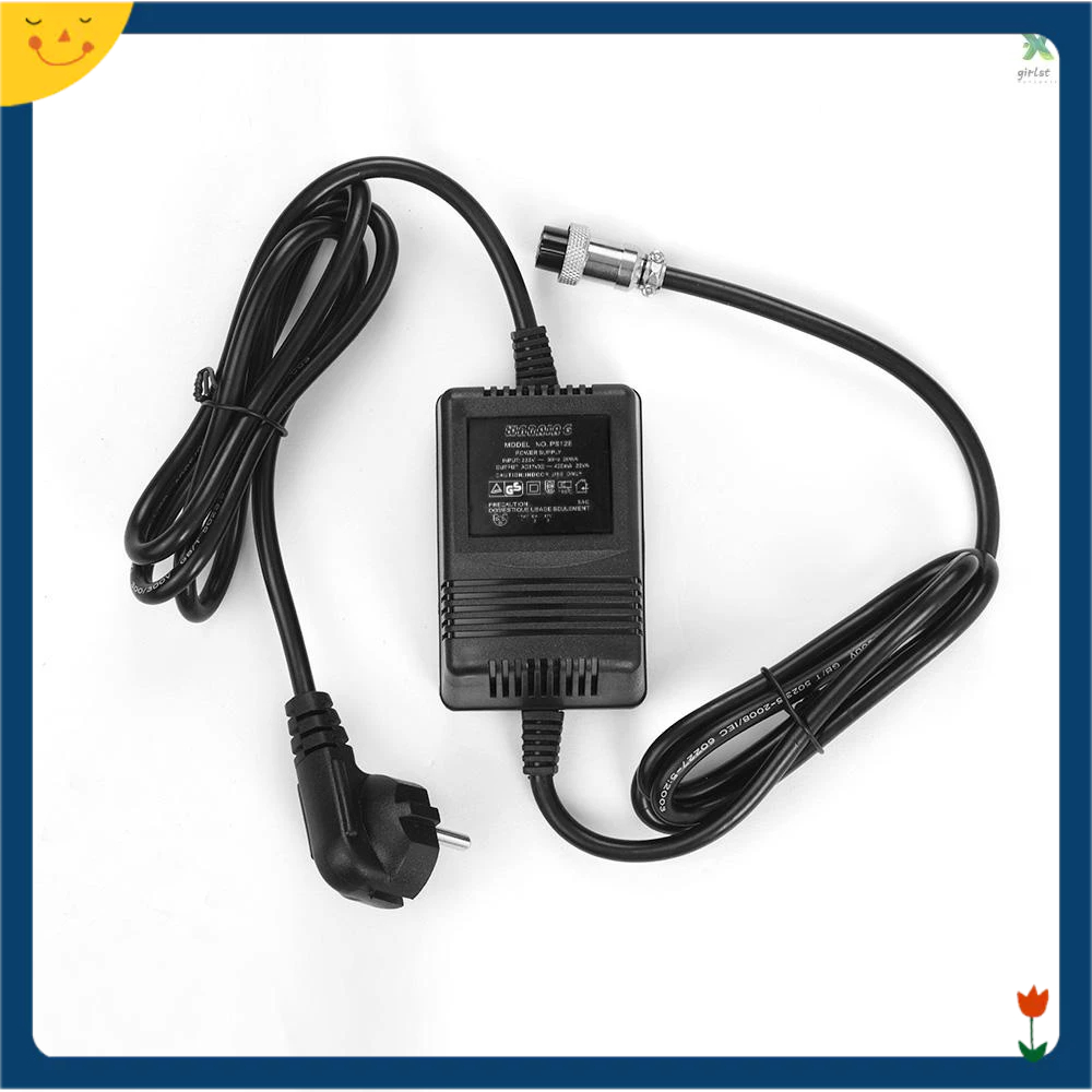 อะแดปเตอร์พาวเวอร์ซัพพลายผสมคอนโซล 17V 600mA AC 3-Pin 110V ปลั๊ก US สําหรับ Yamaha F4 F7 6FX MG82X