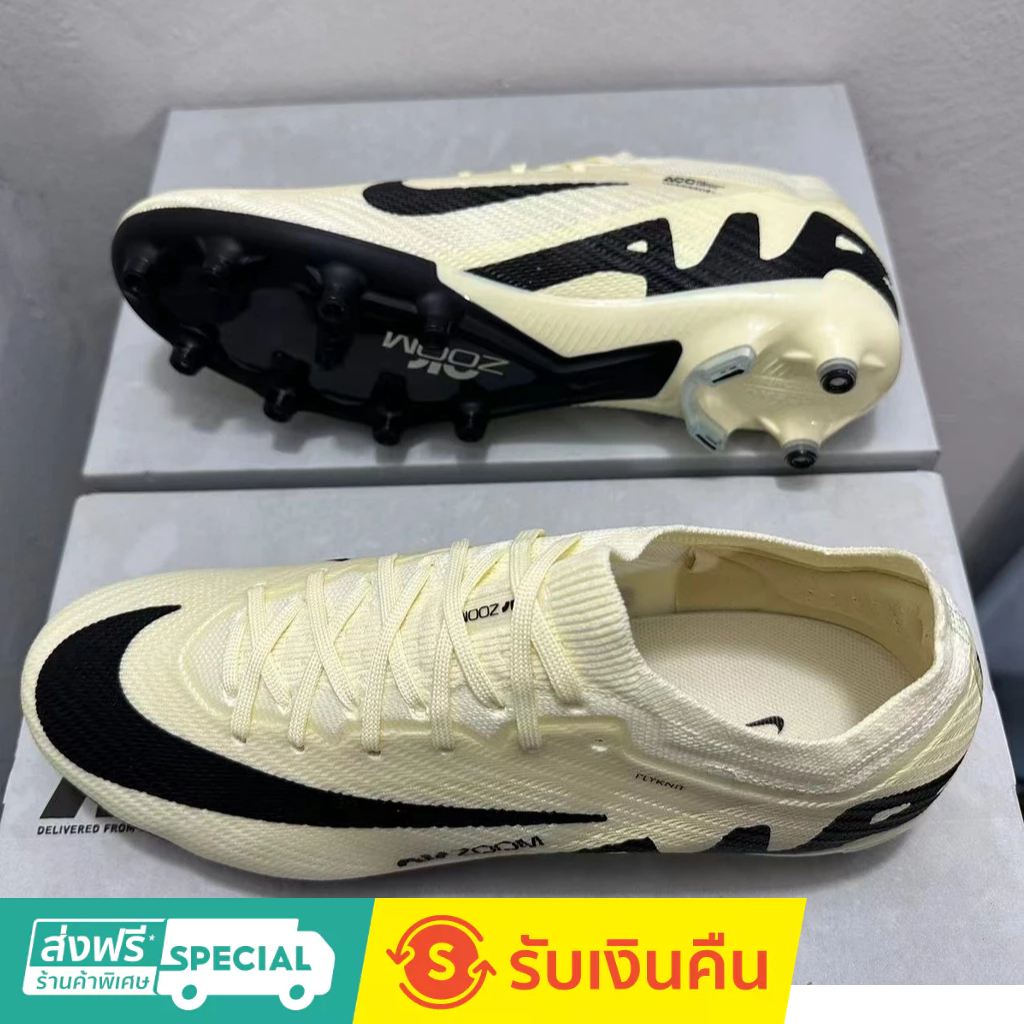 Air Zoom Mercurial Vapor XV Elite AG 39-45 รองเท้าฟุตบอล กันลื่น ทนต่อการสึกหรอ สําหรับผู้ชาย