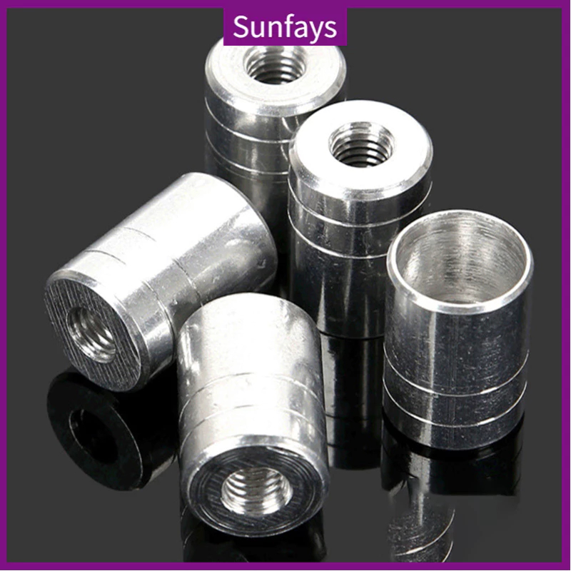 จัดส ่ งที ่ รวดเร ็ วอลูมิเนียมอัลลอยด ์ Fishing Rod Connector to Landing Net Rod Net Head Adapter 8 มม
