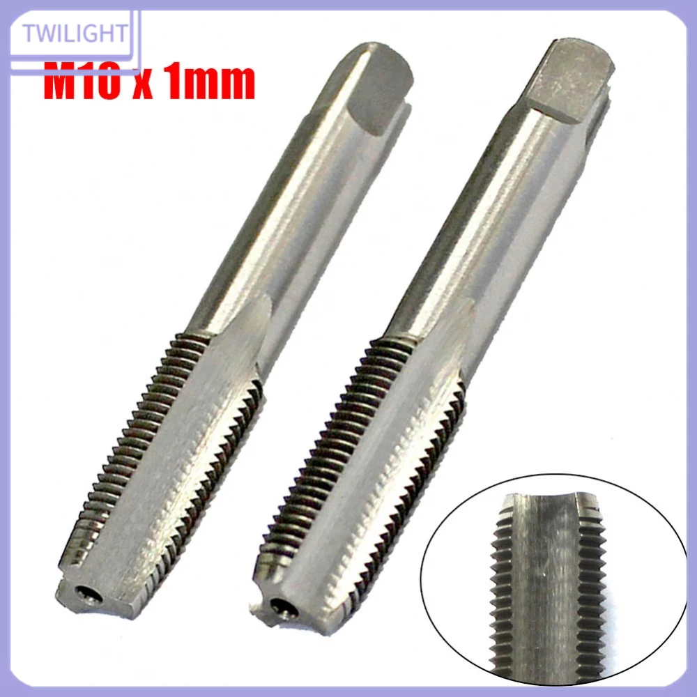 ดอกต๊าปเกลียว HSS M10 X 1 มม. พิทช์ M10 มม. X1 เมทริก ปลั๊กเทเปอร์ ด้านขวา แบรนด์ 100%