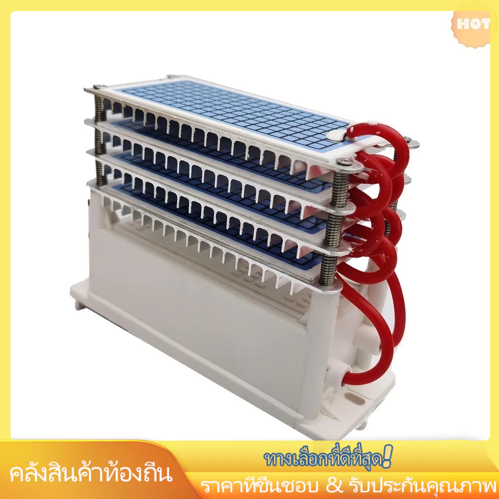 เครื่องกําเนิดโอโซนเซรามิค AC220V ล้างทําความสะอาดได้ 40,000 มก./ชม. สําหรับห้องน้ํา ห้องครัว ห้องนั่งเล่น