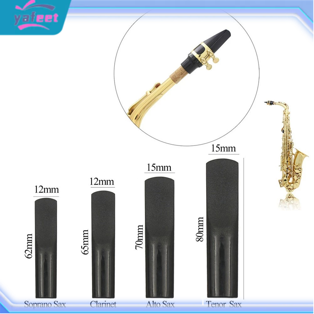 【พร้อมส่ง】ลิ้นแซกโซโฟน พลาสติกเรซิน 2.5 สําหรับ Alto Tenor Soprano Saxophone Clarinet [TOP231103]
