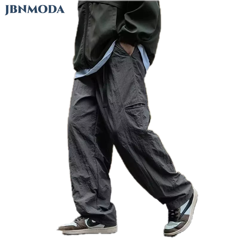 กางเกงขายาวลําลอง ทรงหลวม กันน้ํา แนวสตรีท แนวสตรีท เหมาะกับการปีนเขา แฟชั่นฤดูใบไม้ร่วง สําหรับผู้ชาย ไซซ์ M - 3xl