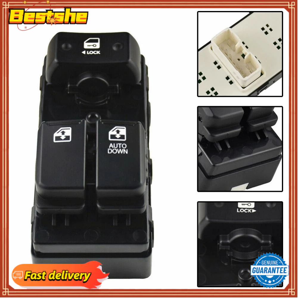 ใหม่ สวิตช์กระจกไฟฟ้าซ้าย ขวา สําหรับ Hyundai H1 Starex I800